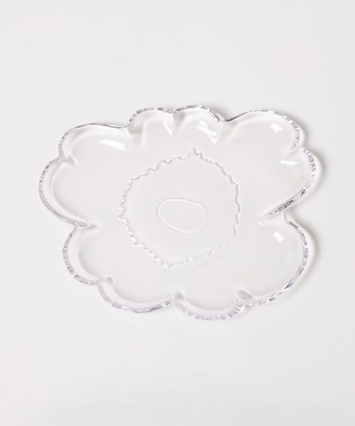 marimekko（マリメッコ） 食器 「marimekko」Unikko ガラス プレート