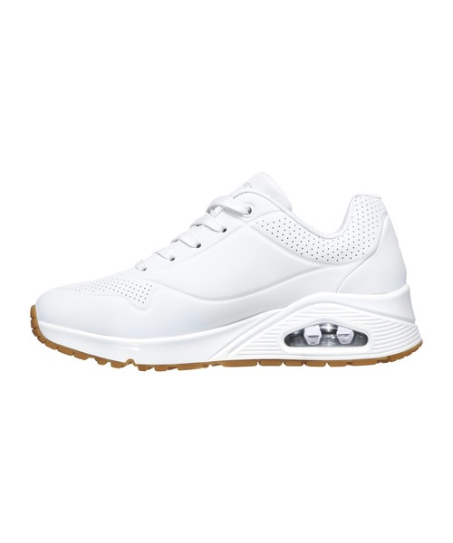 「SKECHERS」 ローカットスニーカー 24.5cm バイオレット レディース_画像6
