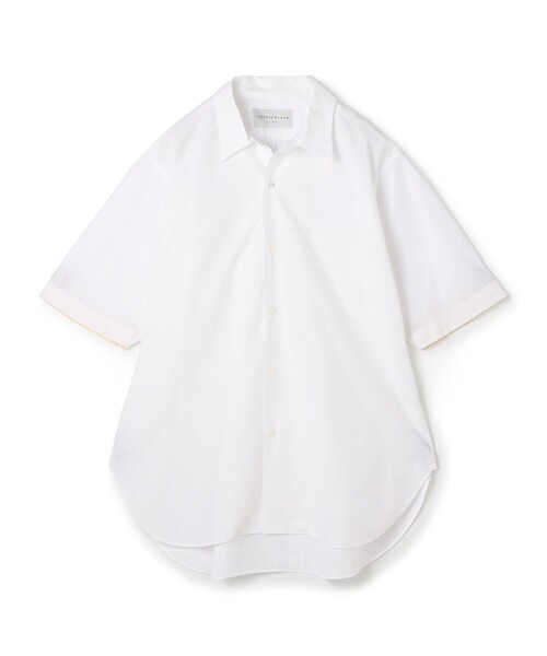 トゥモローランドビー 24SS コットンレーヨンロングシャツ ドット 長袖 34 トゥモローランドビー TOMORROWLAND .B 24SS コットンレーヨンロング