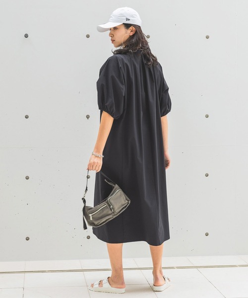 「HEREIAM」 半袖ワンピース MEDIUM ブラック レディース_画像7