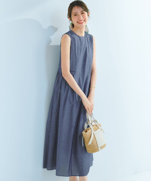 23区（ニジュウサンク） ワンピース デニムローン ワンピース
