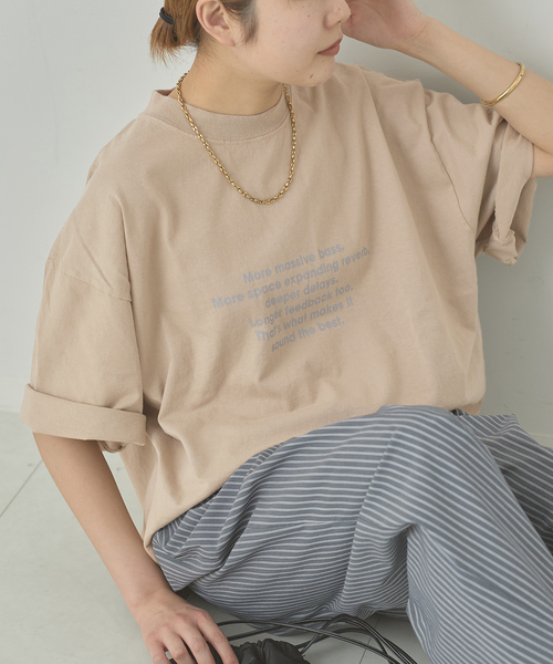 POET MEETS DUBWISE tシャツ 半袖 別注LOOSE FIT Tシャツ レディース