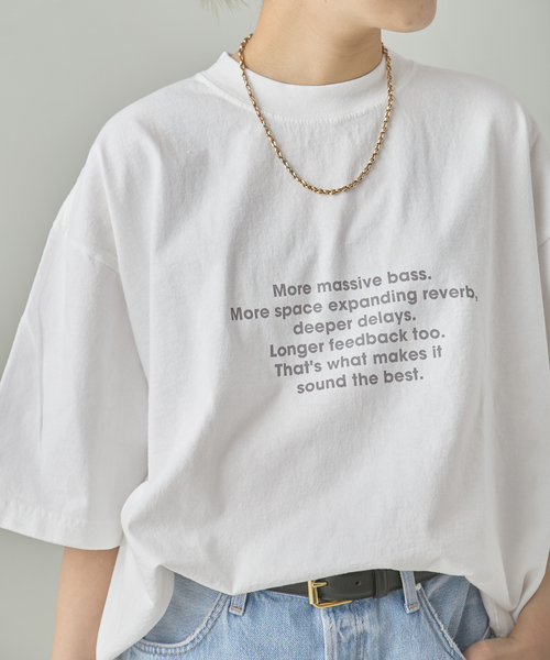 POET MEETS DUBWISE tシャツ 半袖 別注LOOSE FIT Tシャツ レディース
