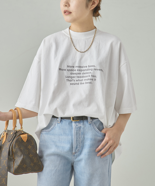 POET MEETS DUBWISE tシャツ 半袖 別注LOOSE FIT Tシャツ レディース