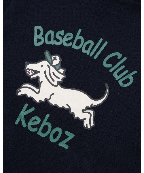 「KEBOZ」 プルオーバーパーカー M ネイビー メンズ_画像4
