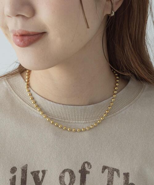URBAN RESEARCH Sonny Label ネックレス ボールチェーンネックレス 