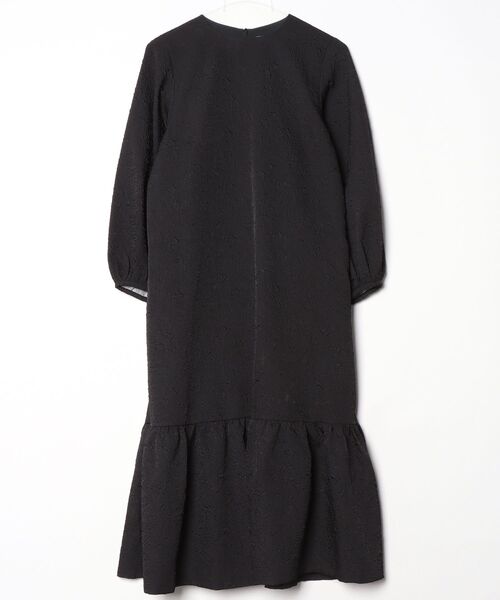 「mmts」 長袖ワンピース ONE SIZE ブラック レディース_画像2