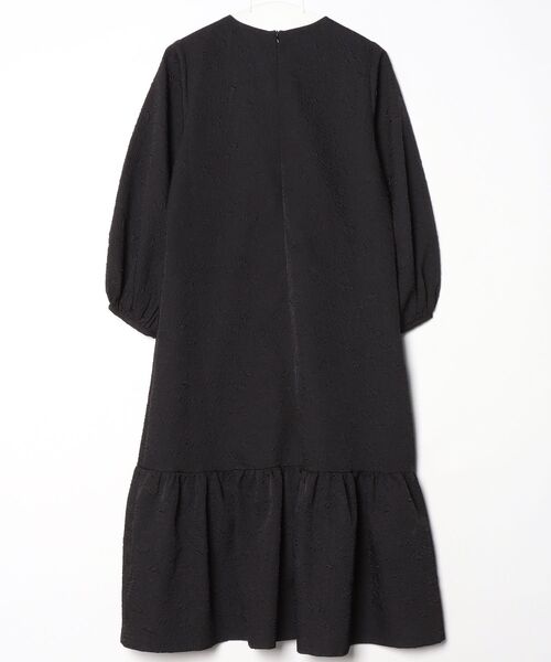 「mmts」 長袖ワンピース ONE SIZE ブラック レディース_画像3
