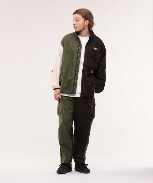 「MANASTASH」 カーゴパンツ X-LARGE インディゴブルー メンズ_画像6