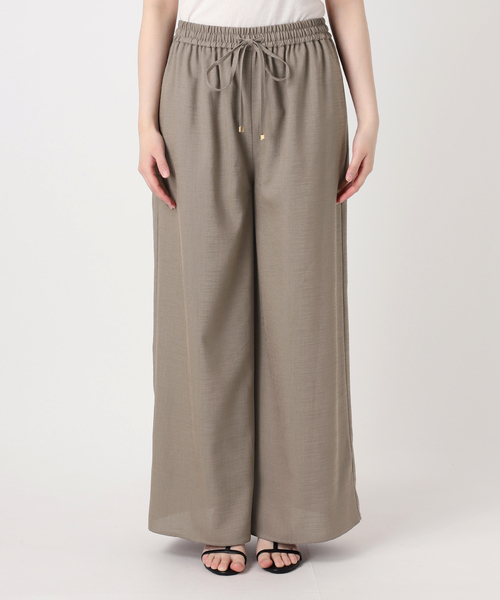 オールインワン 「追加」「S/Mサイズ展開」「2点セット」ウォッシャブル / リネンライクセットアップ レディースの画像