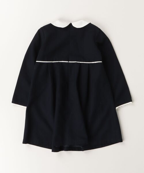 「D.fesense」 「KIDS」長袖ワンピース 110cm ネイビー キッズ_画像2