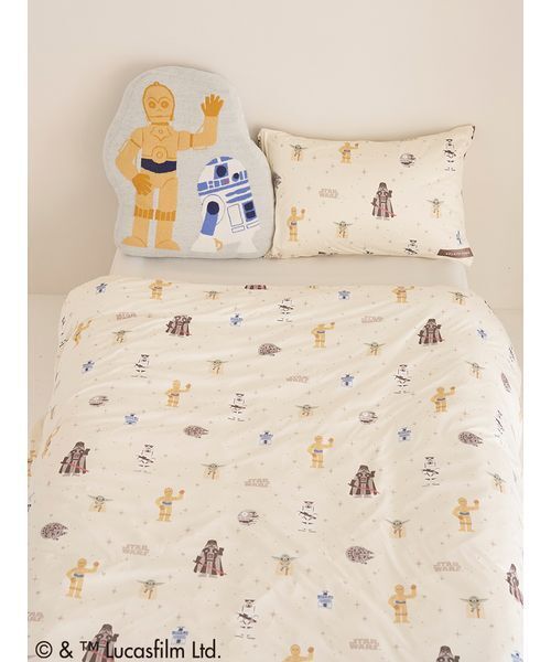 gelato pique Sleep ベッド 寝具 「STAR WARS」「Sleep」総柄プリント2