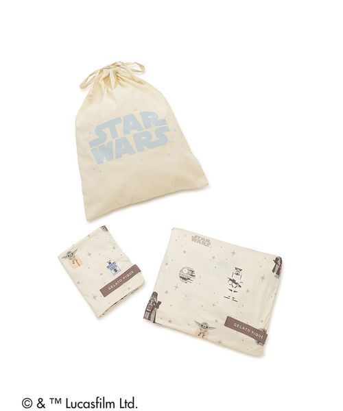 gelato pique Sleep ベッド 寝具 「STAR WARS」「Sleep」総柄プリント2