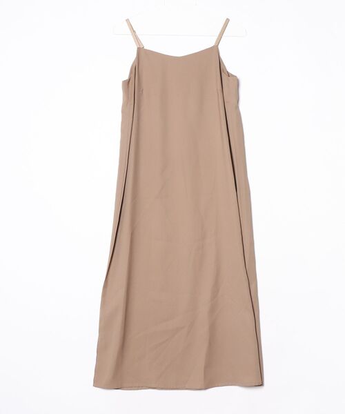 「kaene」 長袖ワンピース MEDIUM ブラウン レディース_画像3