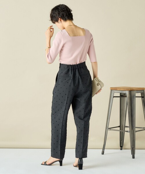 「NOLLEY'S」 パンツ 36 ブラック レディース_画像4