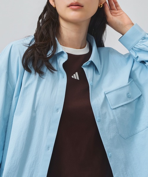 adidas（アディダス） ブラウス シャツ クールフィーリング UVカット