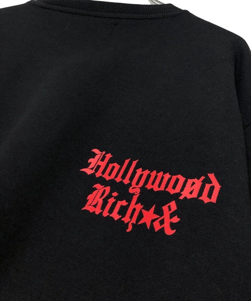 「ADMIX/ATELIER SAB MEN」 「hollywood rich.&」スウェットカットソー 48 ブラック メンズ_画像4