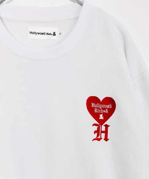 「ADMIX/ATELIER SAB MEN」 「hollywood rich.&」スウェットカットソー 48 ブラック メンズ_画像7