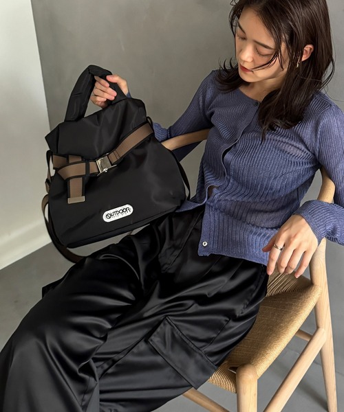 「OUTDOOR PRODUCTS」 2WAYバッグ FREE ブラック レディース_画像4