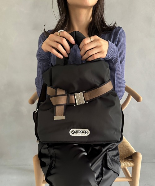 「OUTDOOR PRODUCTS」 2WAYバッグ FREE ブラック レディース_画像5