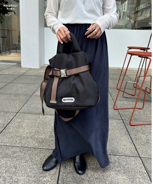 「OUTDOOR PRODUCTS」 2WAYバッグ FREE ブラック レディース_画像6