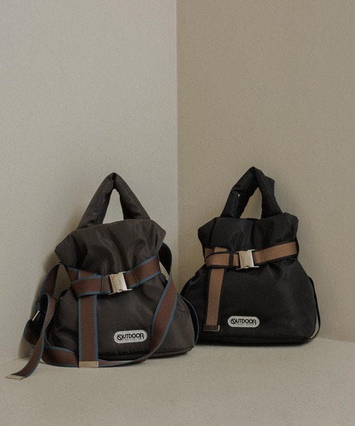 「OUTDOOR PRODUCTS」 2WAYバッグ FREE ブラック レディース_画像7