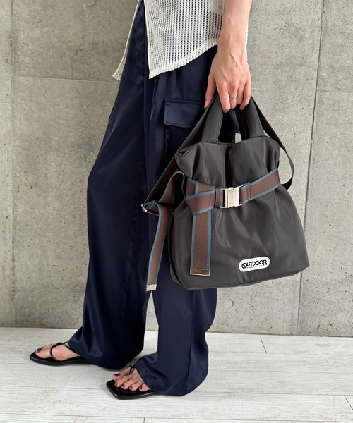 「OUTDOOR PRODUCTS」 2WAYバッグ FREE ブラック レディース_画像9