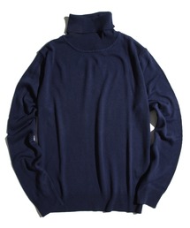 DWD グレー タートルネック セーター Dマーク DWD グレー タートルネック セーター Dマーク MARW UNITED ARROWS