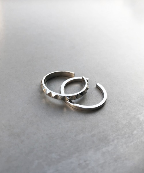 ETRO シルバーリング サイズ UNI　美品♡ シルバー925 リング シンプル ゴールド 太め【nero-s-ring-weg