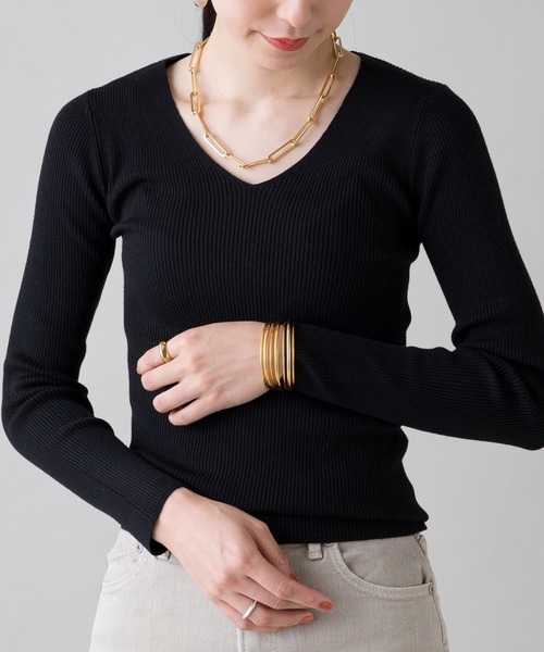 ニット 定番人気 シンプルvニット Zozotown 通販 Paypayモール