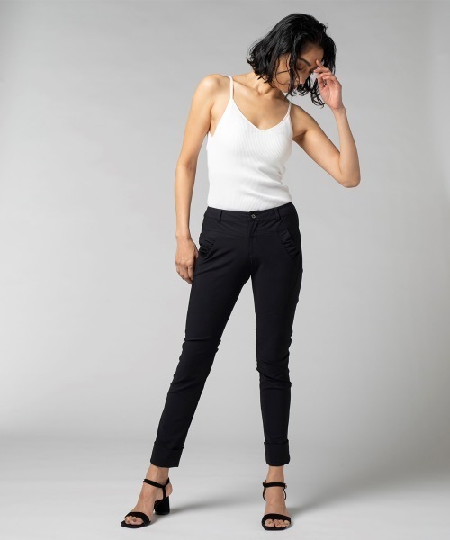 Sov. パンツ メリルハイテンション（ウエストボタン） : ZOZOTOWN