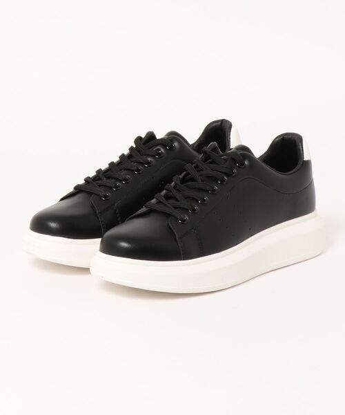 ボリュームソールレースアップスニーカー2色展開 STEVE MADDEN スニーカー ボリュームソールダブルレースアップ