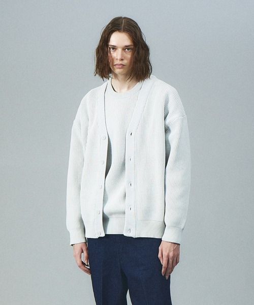 MYSELF ABAHOUSE カーディガン 「アンサンブル対応」「洗える」ポリ