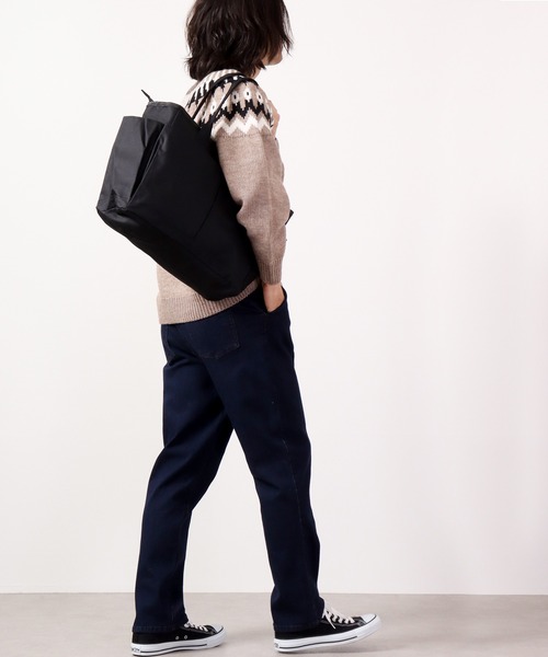 ブラックBIGトートバッグ FUNALIVE（ファンアライブ） トートバッグ ポリキャンバスBIGトート