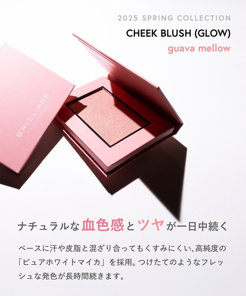BRILLIAGE（ブリリアージュ） チーク チークブラッシュ（グロウ