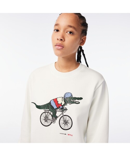 LACOSTE（ラコステ） トレーナー スウェット 「Lacoste x Netflix