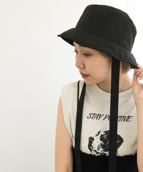 【限定値下げ】yonfa ヨンファ　バケットハット リボン付き 日よけ付き】リボンハット / any FAM KIDS | ファッション通販