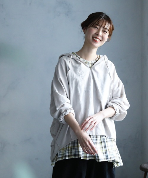 涼子さま専用　ソウルベリー soulberry フード日和のブラウス 完売品！soulberryソウルベリー（L）フード日和のブラウス