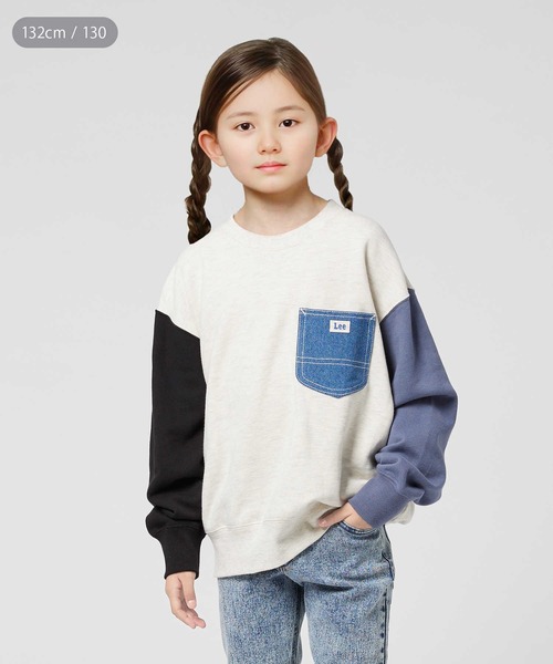 Lee（リー） トレーナー 「Lee別注」デニムポケット付きスウェット