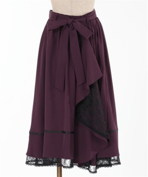 axes femme スカート マルチWAYフリルスカート : ZOZOTOWN