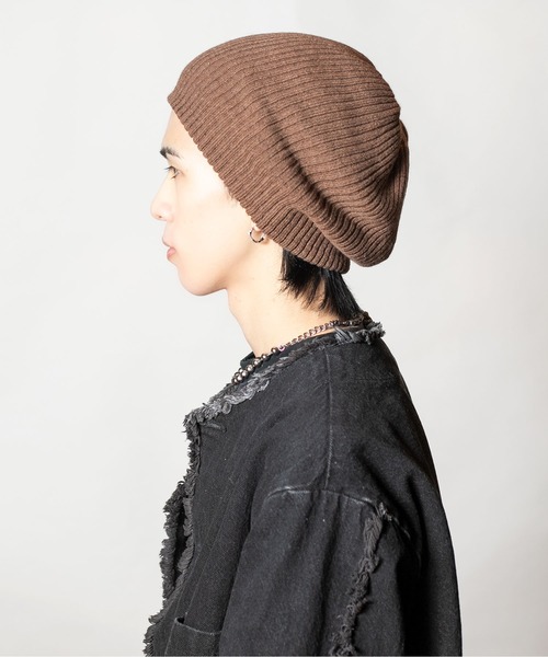 帽子 キャップ メンズ CASHMERE RIB S｜zozo｜05