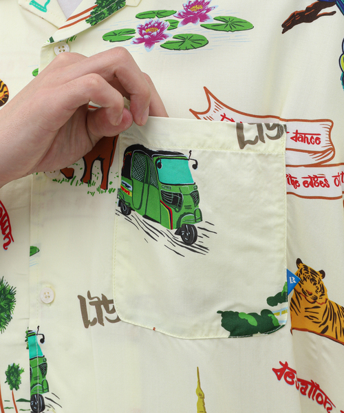 Liberaiders シャツ / リベレイダース RAYON ALOHA SHIRT #70202