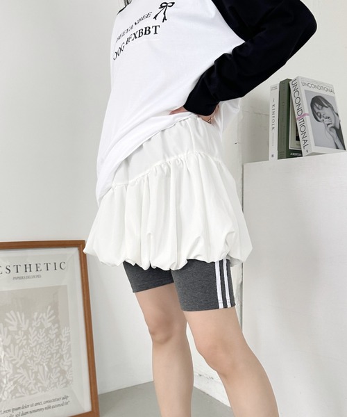 ❣️麗　美品 CLEA パンツ ライン入りバイカーパンツ レディース : ZOZOTOWN