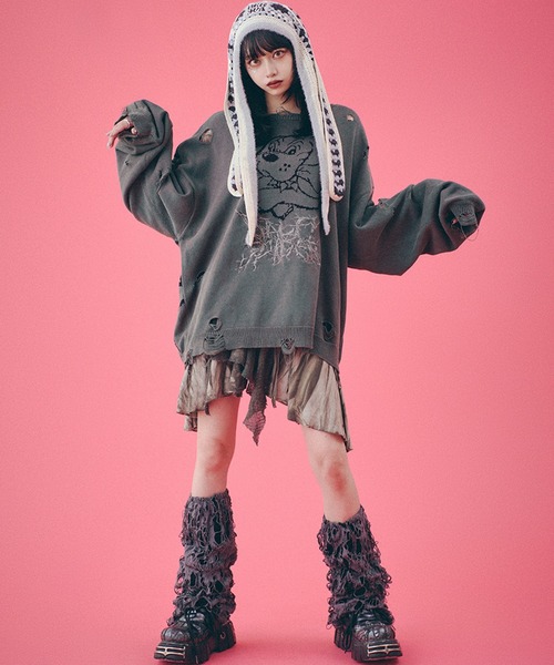 GALFY（ガルフィー） セーター ニット 「GALFY/ガルフィー」スパイダー