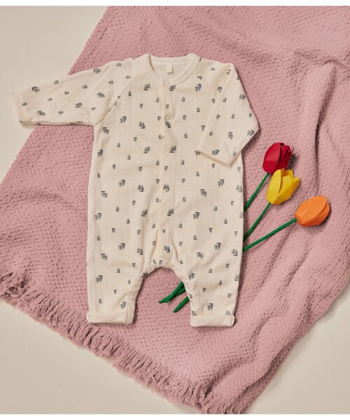 ニコママさん専用 ビーリスエアリーカラー PETIT BATEAU ベビー服 ロンパース チュビックコンビネゾン