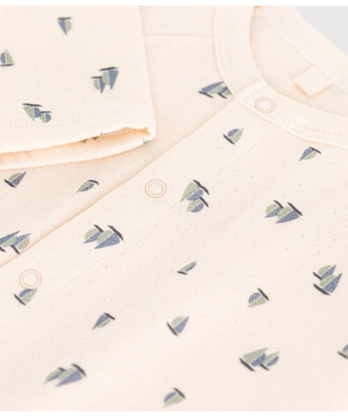 PETIT BATEAU ベビー服 ロンパース チュビックコンビネゾン