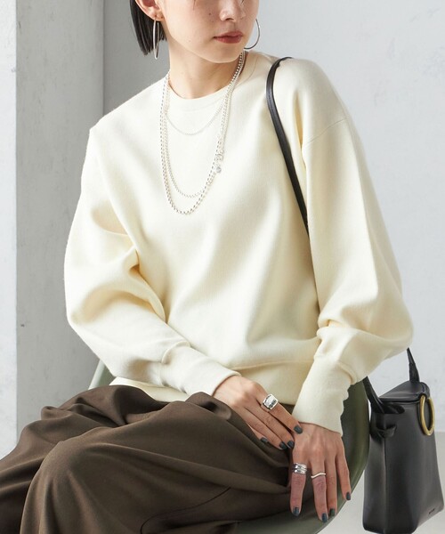 SHIPS（シップス） ニット セーター 「手洗い可能」スムース ニット