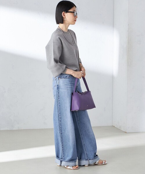 SHIPS（シップス） ニット セーター 「手洗い可能」スムース ニット