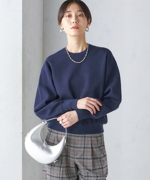 SHIPS（シップス） ニット セーター 「手洗い可能」スムース ニット