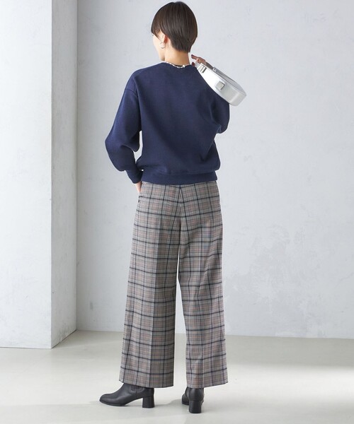 SHIPS（シップス） ニット セーター 「手洗い可能」スムース ニット